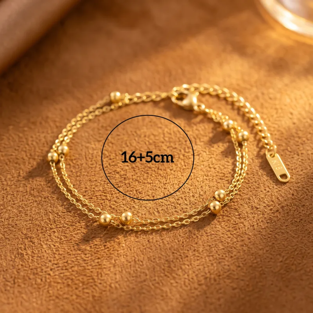 MOVIMENTO - Bracciale doppio filo