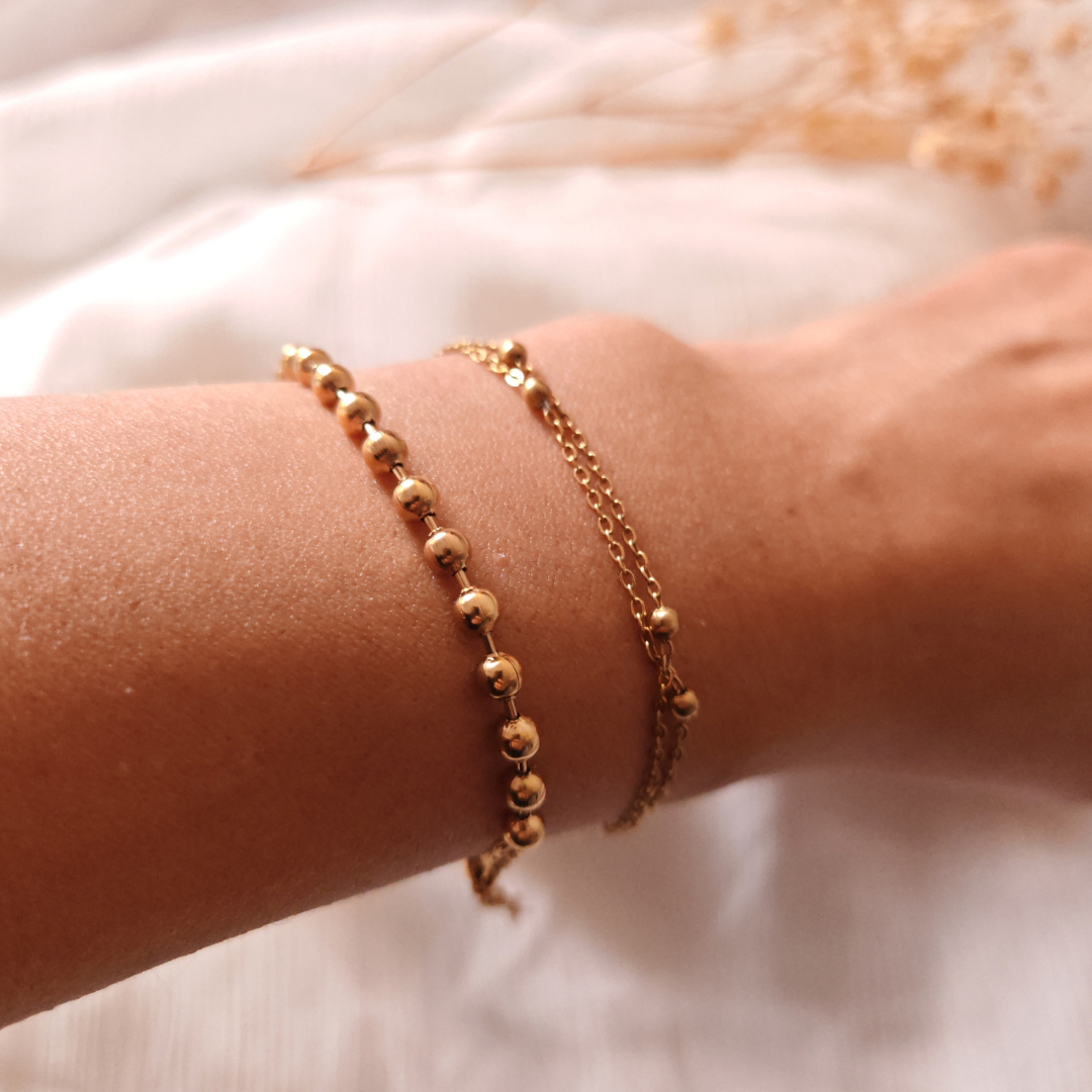 MOVIMENTO - Bracciale doppio filo